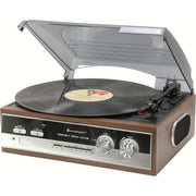 Soundmaster - Schallplattenspieler Plattenspieler/Radio PL186H Holz-si 70iger Jahr Design