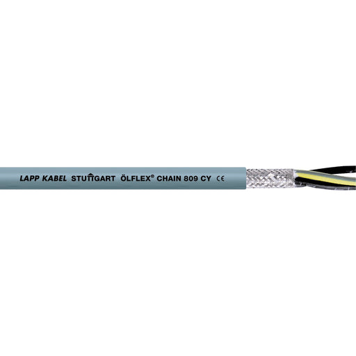 Lapp Kabel&Leitung - Energiekabel < 1 kV, für ortsveränderlichen Einsatz ÖLFLEX CHAIN 809 CY 2X1,5 1026775