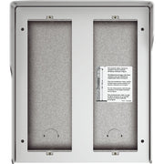 Legrand (BT) - Aufputzgehäuse für Unterputzgerät AP-Kasten 350661 Allmetal, 6 Module