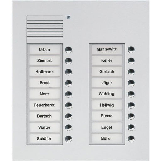 TCS Tür Control - Türstation für Türkommunikation Türsprechstelle PUK18/2-EN − 1 Stück by TCS Tür Control
