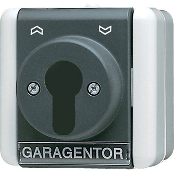 Jung - Jalousieschalter/-taster Schlüsselschalter 806.18 W 16AX 250V 1-pol