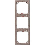 Siedle&Söhne - Montageelement für Türstation Montagerahmen MR 611-3/1-0 für 3 Module
