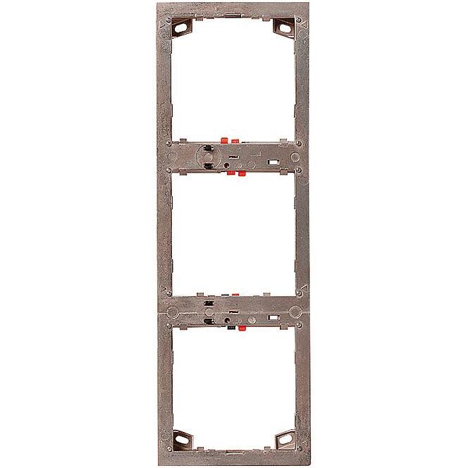 Siedle&amp;Söhne - Montageelement für Türstation Montagerahmen MR 611-3/1-0 für 3 Module  − 1 Stück
