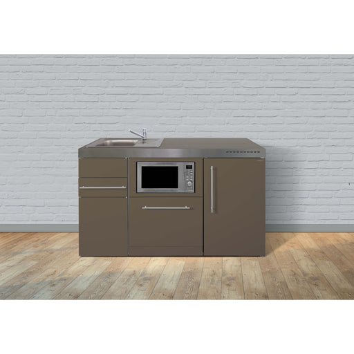 Stengel - Mini-Küche Miniküche Premiumline MPGSMMM150KSGSKSrBlS Mokka metallic