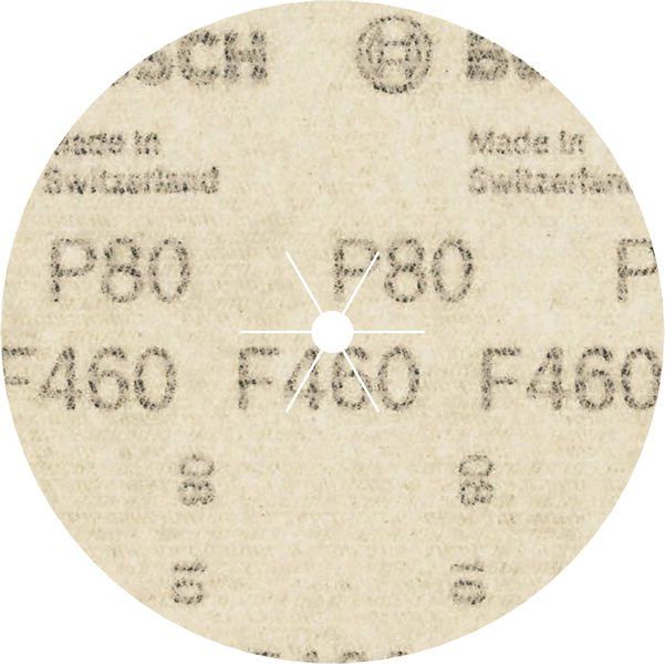 Bosch - Schleifpapier/Schleifvlies PRO F460 Schleifblatt, 125 1609200162 mm, G80, 5-tlg