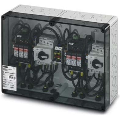 Phoenix Contact - Anschlussschrank Generatoranschlusskasten SOLSC1ST0DC2MPPT1101 1000VDC, 2x1 String