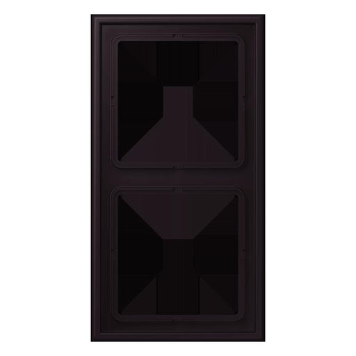 Jung - Abdeckrahmen Rahmen 2-fach LC 982 248 noir divoire