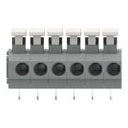 WAGO - Leiterplattenklemme 235-406/331-000 Drücker,1,5mm²,grau − 35 Stück