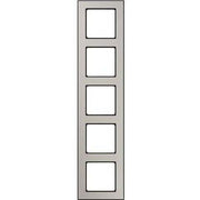 Peha - Abdeckrahmen Rahmen 5-fach D 20.675.222.192 Metal titan-psw
