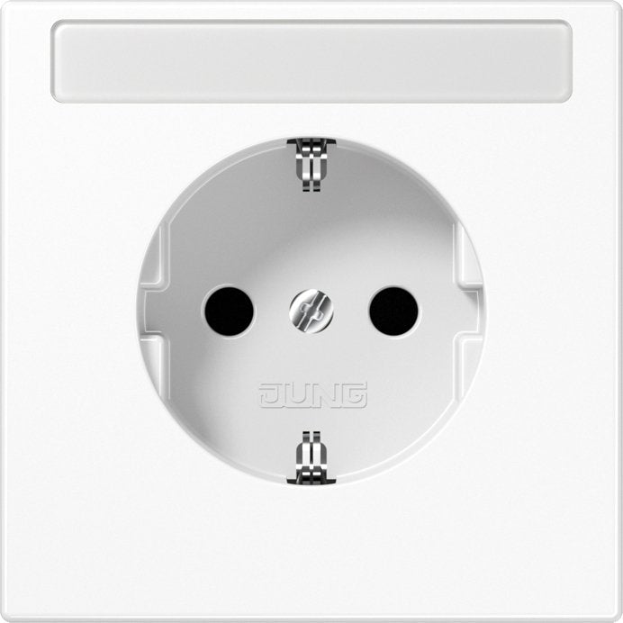 Jung - Steckdose SCHUKO-Steckdose 16A 250V LS 1520 NKINA WW m.Berührungsschutz