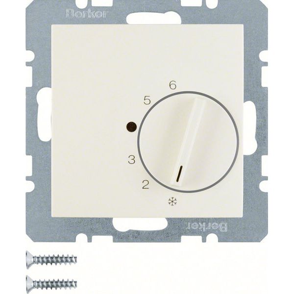 Berker - Raumthermostat Raumtemperaturregler 20268982 mit Wechsler