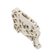 Weidmüller - Endklammer/-halter für Reihenklemme Endwinkel ZEW 35 GR Wemid, grau − 20 Stück