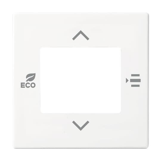 Busch-Jaeger - Einsatz/Abdeckung für Kommunikationstechnik Zentralscheibe alpin/ws 6109/03-914 KNX Tasterankopplung