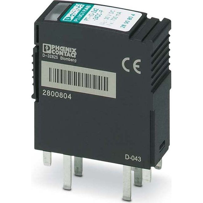 Phoenix Contact - Überspannungsableiter für Informations-/MSR-Technik Überspannungsschutzstecker PT-IQ-4X1-24DC-P