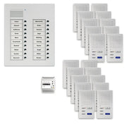 TCS Tür Control - Türsprech-Set Audio Außenstation Pack 20 PPUF20/2-EN/02 PUK 2reihig20Tast UP