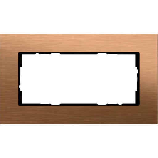 Gira - Abdeckrahmen 2-f. 100238 fo.M.Esprit Bronze