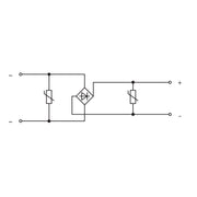 WAGO - Gleichstromversorgung Gleichrichtermodul 286-830 AC 24 V