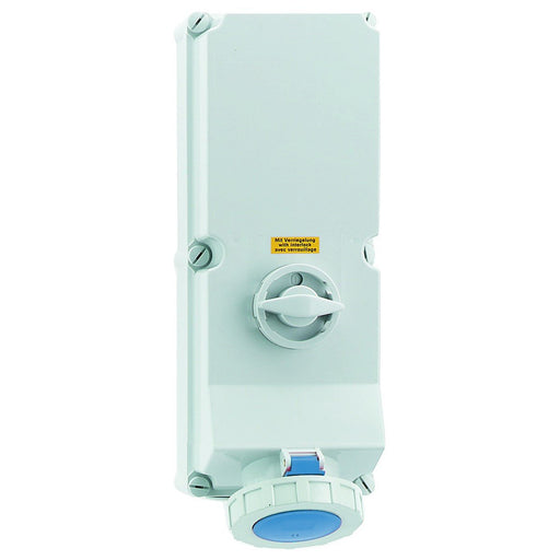 Bals Elektrotech - CEE-Steckdose abschaltbar, abgesichert (IEC 60309) Wandsteckdose abschaltbar 16620 verriegelt 125A 3p
