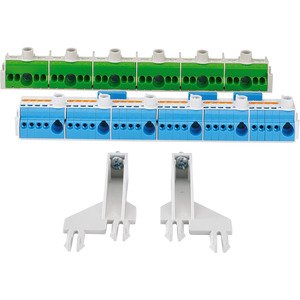 Hensel - Ein- und mehrpolige Klemmenleiste PE-Klemme/N-Trennklemme FC PN 60 NT FIXCONNECT
