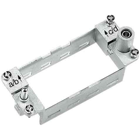 Harting - Modulträgerrahmen für Industriesteckverbinder Gelenkrahmen 09140160313 für 4 Module
