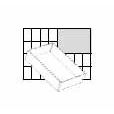 Cimco Werkzeuge - Sortimentskasten für Schrauben Facheinsatz 55-A6-1 47x109x157mm