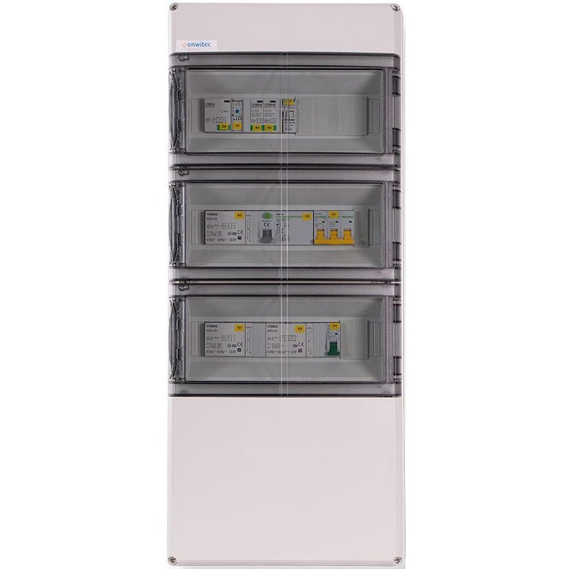 enwitec electronic - Zubehör/Ersatzteile für regenerative Energieerzeugung Netzumschaltbox 10016114 63A-gesplittete Last