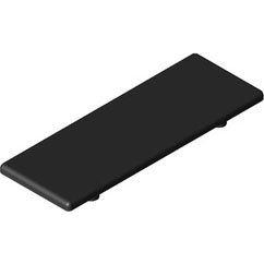 Item - Schutzkappe/Abdeckung für Stiel/Profilschiene Winkel-Abdeckkappe 0.0.411.25 80x80 schwarz − 1 Stück by Item
