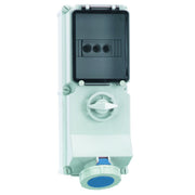 Bals Elektrotech - CEE-Steckdose abschaltbar, abgesichert (IEC 60309) Wandsteckdose abschaltbar 17029 abgesichert 16A 4p