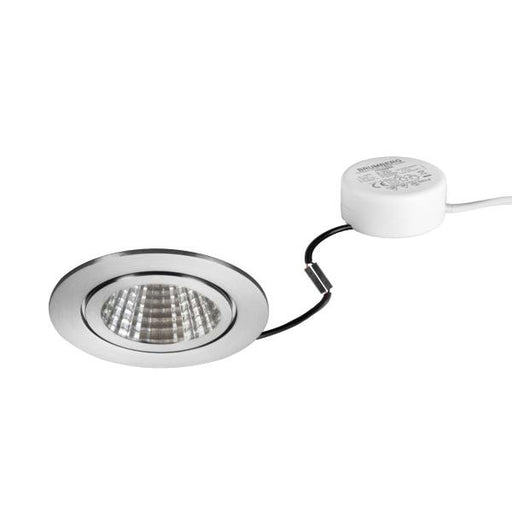 Brumberg Leuchten - Downlight/Strahler/Flutlicht LED-Einbaustrahler 40375423 3000K edelst. dimm