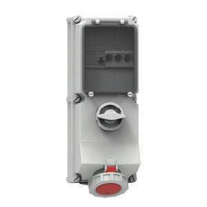 Bals Elektrotech - CEE-Steckdose abschaltbar, abgesichert (IEC 60309) Wandsteckdose abschaltbar 17314 abgesichert 63A 4p