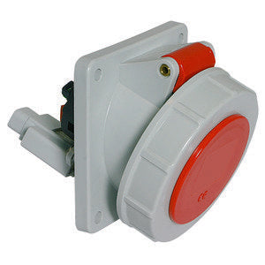 Bals Elektrotech - CEE-Anbausteckdose (IEC 60309) Anbausteckdose geneigt 16A 12649 4p 400V 6h IP67