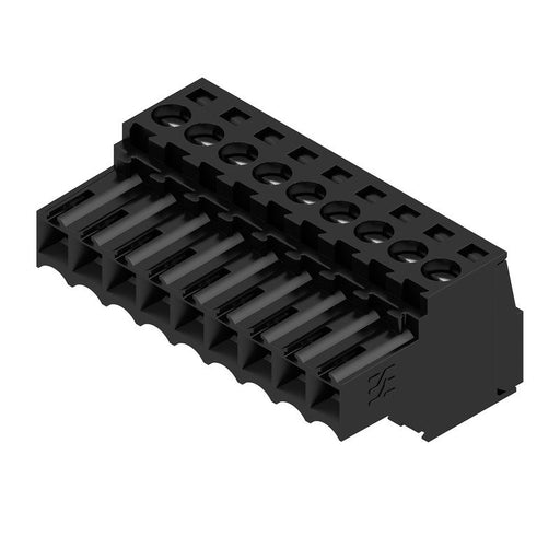Weidmüller - Kabelsteckverbinder für Leiterplattensteckverbinder LP Verbinder Raster 3.5 BL 3.5/9 SN SW − 54 Stück