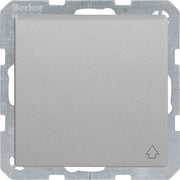 Berker - Steckdose SCHUKO-Steckdose alu/lack 6768776084 mit Klappdeckel