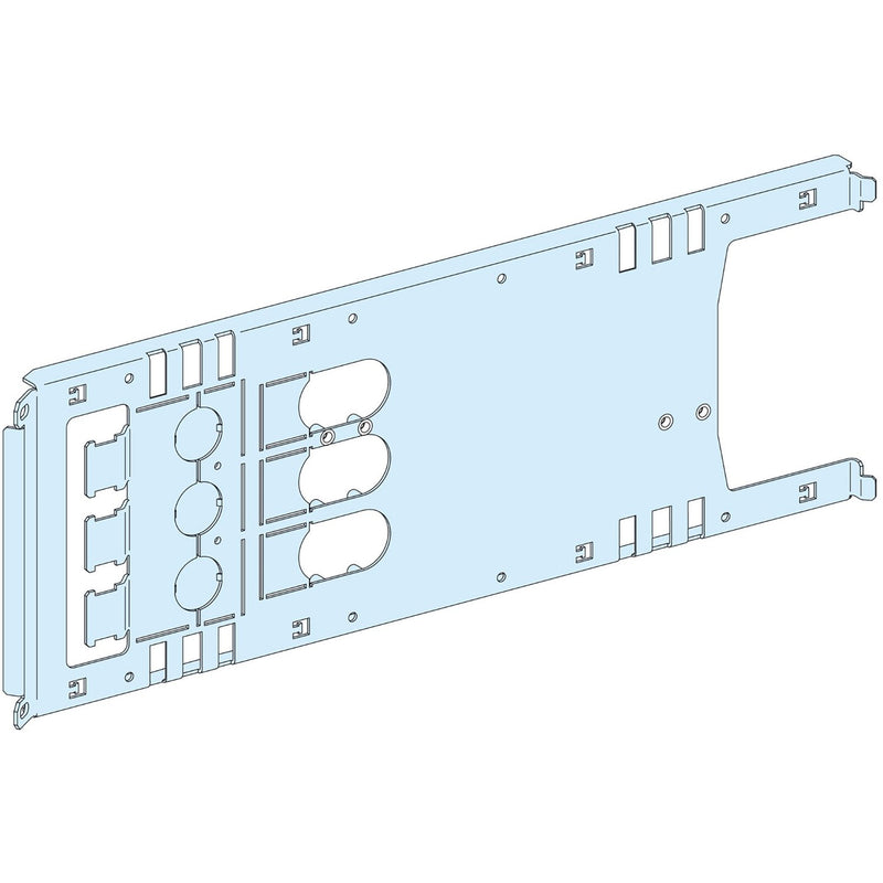 Schneider Electric - Montageplatte für Verteilergehäuse Montageplatte PrismaSeT-P LVS03453 3pol. Stecktechnik