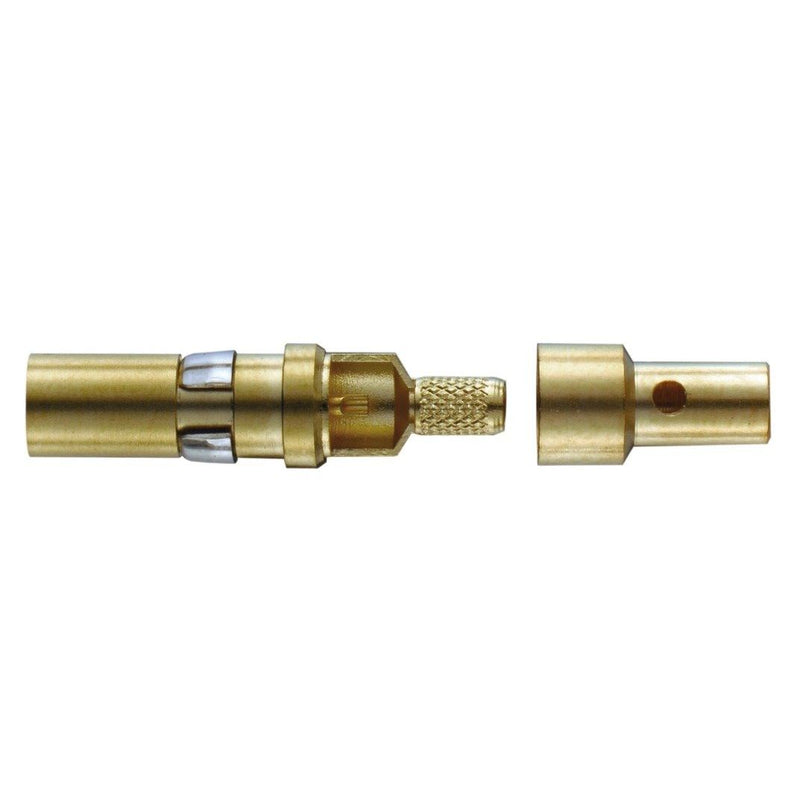 Harting - Kontakt für Industriesteckverbinder Koaxkontakt 09140006121 Stiftkontakt − 10 Stück