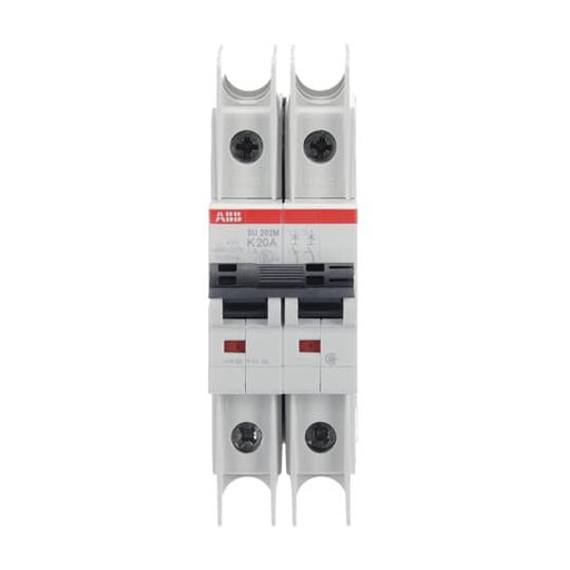 ABB Stotz S&J - Leitungsschutzschalter Sicherungsautomat SU202M-K20 10kA, K20A, 2P UL489