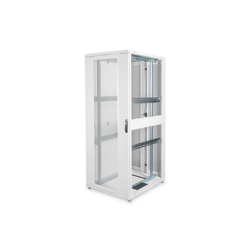 DIGITUS - Netzwerk-/Serverschrank Servers. 42HE 197x80x100cm DN-19 SRV-42U-8-N-1 RAL 7035 perf.Tür