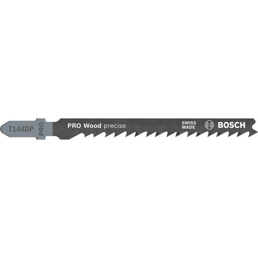 Bosch - Stichsägeblatt PRO Wood precise T144DP 2608633A35 Stichsägeblatt 100 − 10 Packung