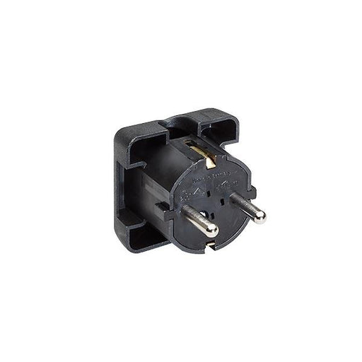 Bachmann - Schutzkontaktstecker Flächenstecker 911.170 sw, Winkel