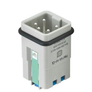 Harting - Kontakteinsatz für Rechtecksteckverbinder Kontakteinsatz 09200042634 Han-Quick Lock, St − 10 Stück