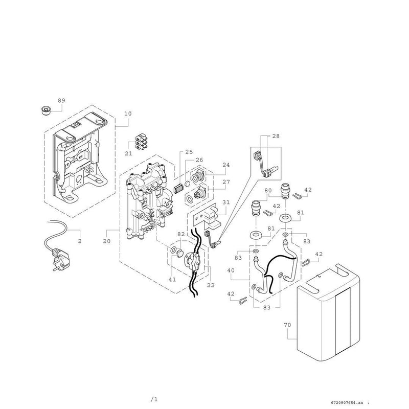 Bosch Thermotechnik - Durchlauferhitzer Kleindurchlauferhitzer TR4000 4 ET 3,6KW Untertisch
