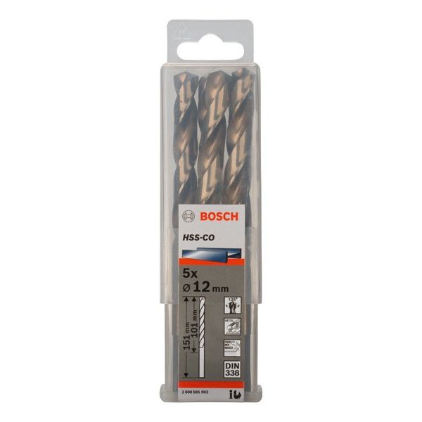 Bosch - Bohrer PRO Stainless Steel HSS-Co 2608585903 Spiralbohrer 12 x