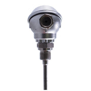 Jumo - Temperatursonde Widerstandsthermometer 00424045 6x100mm, -50- +400°C