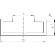 Schmersal - Taktiler Sensor Sicherheitsschaltleiste SE-AL10-1250