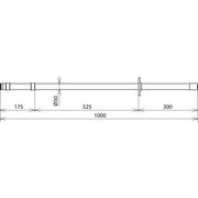 DEHN - Betätigungsstange Isolierstange IS 30 SK 1000 36kV L1000mm M12 SK