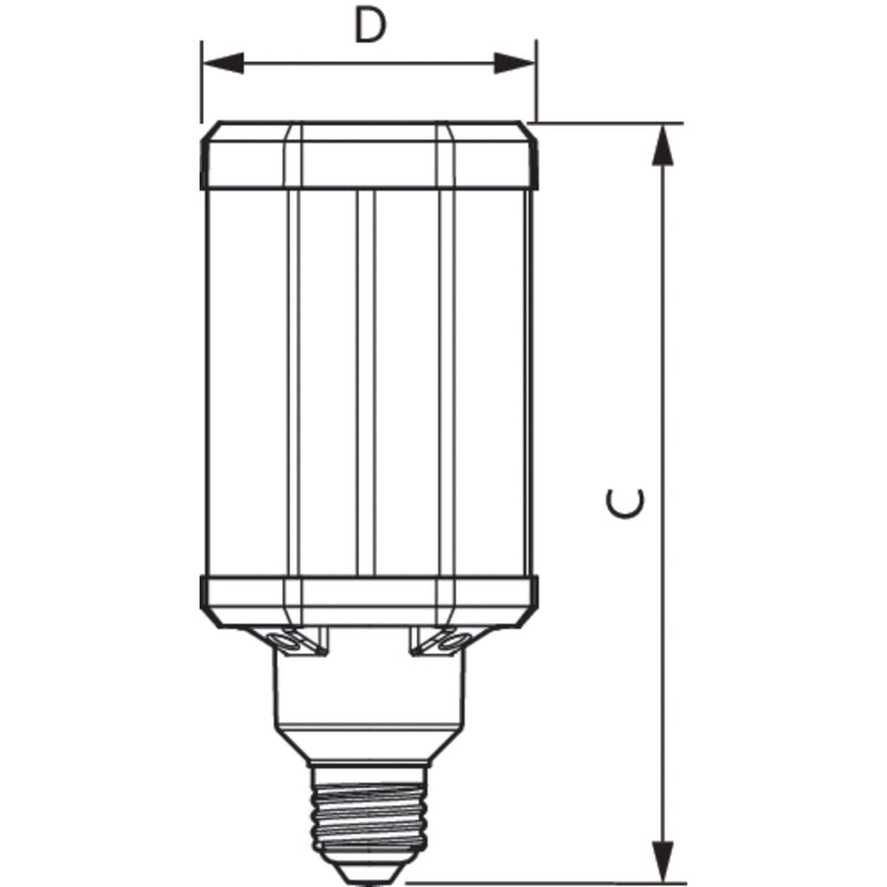 Philips Lighting - LED-Lampe/Multi-LED LED-Lampe E27 TForce LED #63824500 4000K