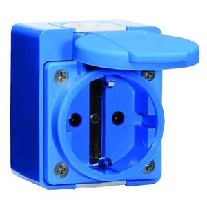 Bals Elektrotech - Schutzkontakt-Anbausteckdose Schutzkont.-Wandsteckdose 724 16A 3p 230V