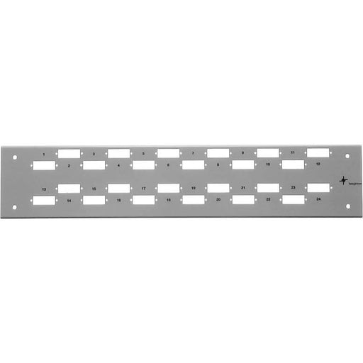 Telegärtner - Patchpanel LWL Frontplatte 100021578 2HE, 24 SC-D