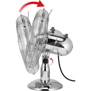 Unold - Umluftventilator Tischventilator 86830 Chrome