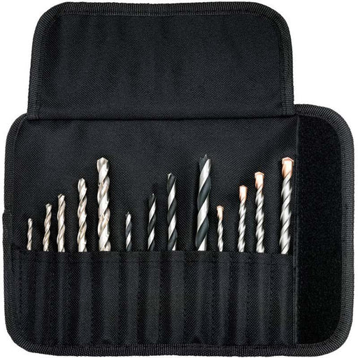 Metabowerke - Bohrer-Set Bohrersortiment-Rolltasche 626728000 13-teilig